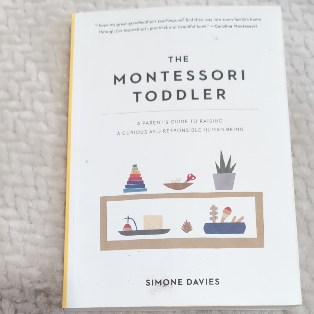 The Montessori Toddler Book by Simone Davies